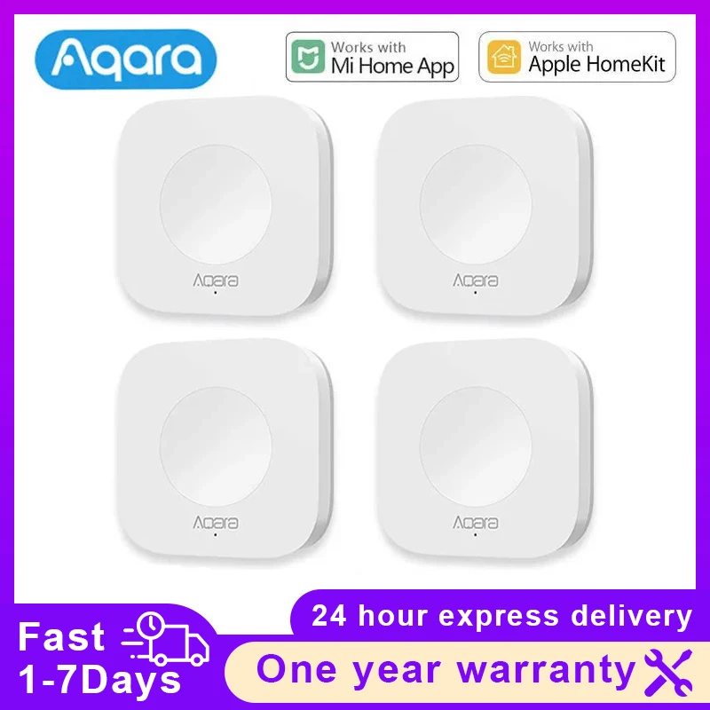 Xiaomi Hub Mijia Hub - Aqara-Sensor de Casa Inteligente, Mini Interruptor