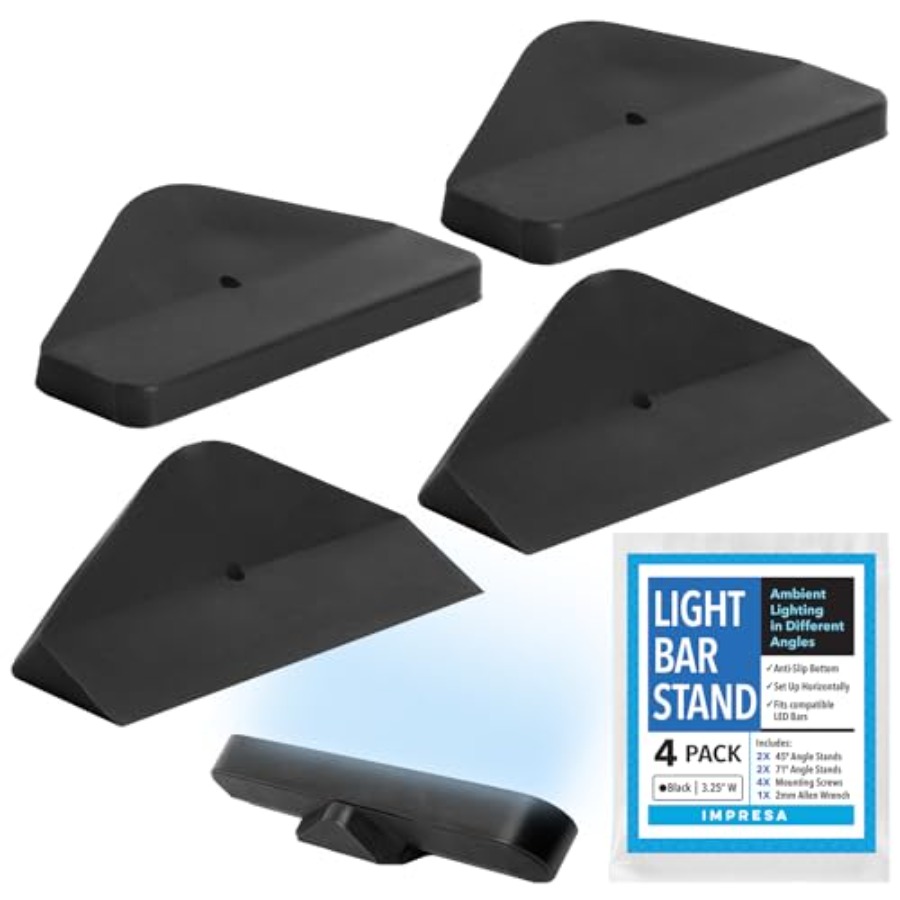 Philips Light Hue Play - Kit com 4 Suportes Angulares Antiderrapantes