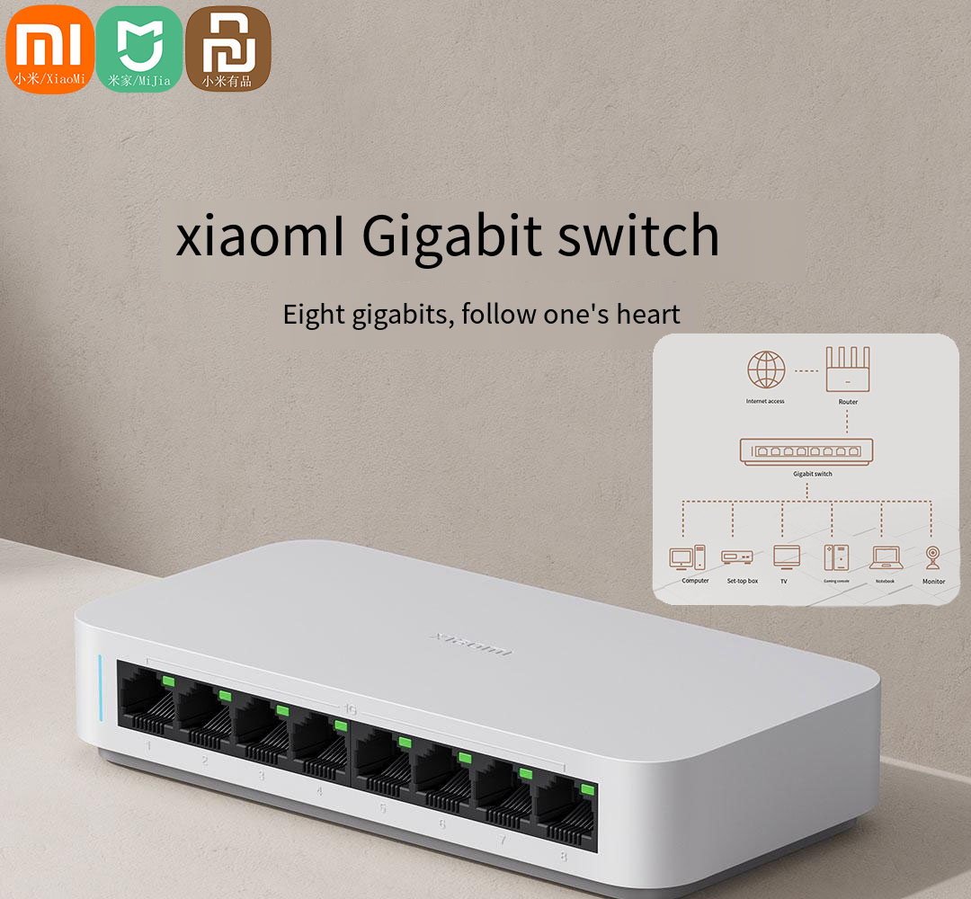 Xiaomi mi 8 portas rj45 gigabi - Xiaomi Hub Mijia Hub avaliação e preço