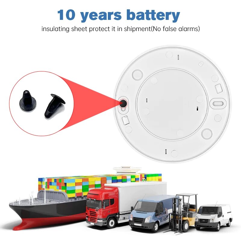 1pc aviso detector de fumaça,  - Smoke Detector Interconnected avaliação e preço