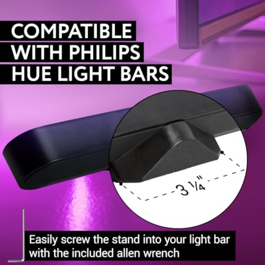 Kit com 4 Suportes Angulares A - Philips Light Hue Play avaliação e preço