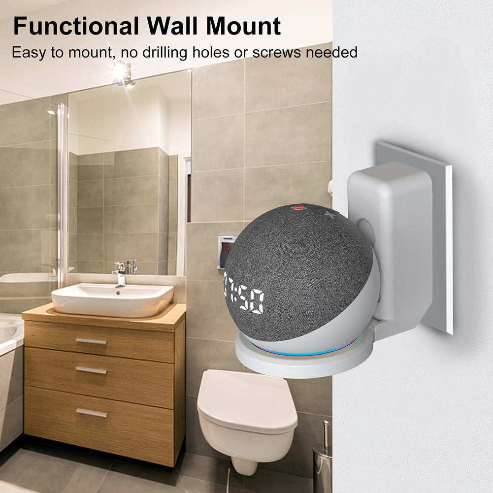Suporte de parede portátil par - Amazon Speaker Echo Dot 5 avaliação e preço